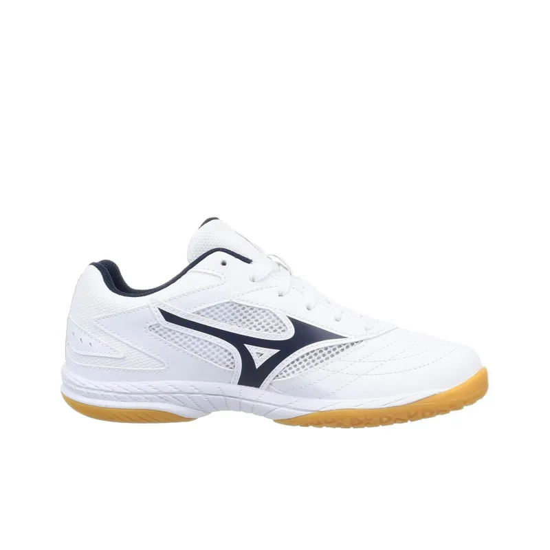 Mizuno WAVE DRIVE 9 Shock Absorbers Low Top Training Shoes Unisex White Navy Blue-1