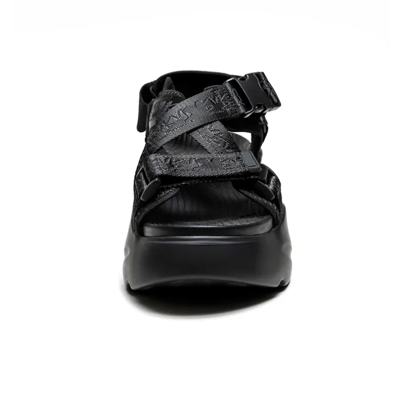 Magn Lens Beach Sandals Unisex Black/Gray-14