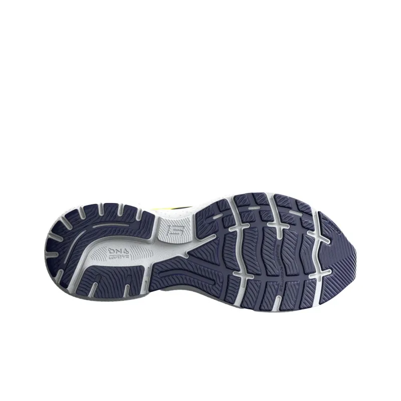 Brooks Ghost 15 Cushioning And Breathable Low Top Casual Running Shoes Men's Dark Blue-5