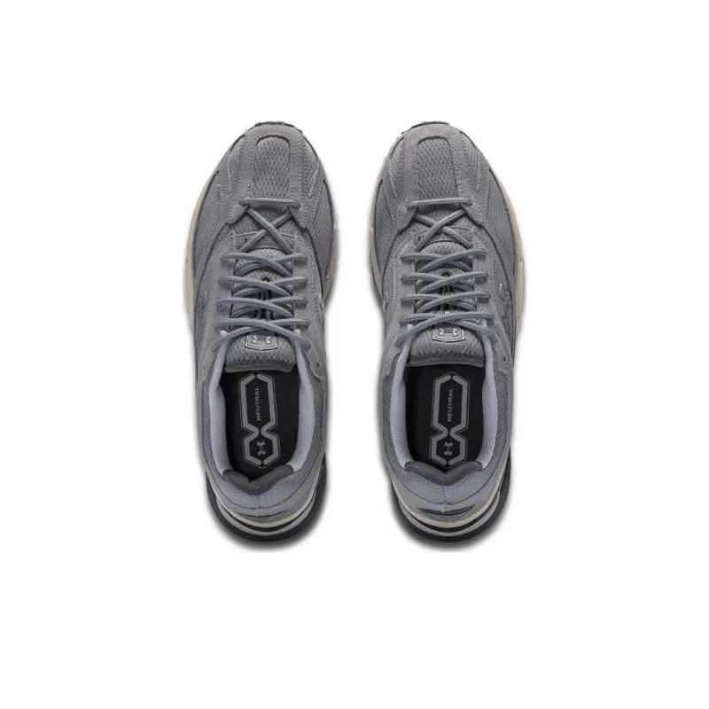 Under Armour HOVR Apparition Low Top Casual Running Shoes Unisex Gray-3