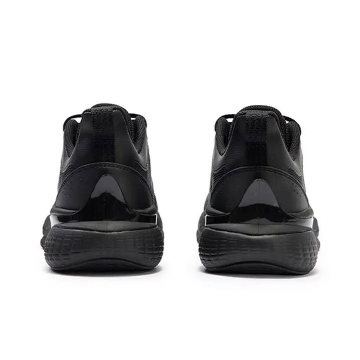 361° Dog Walking Shoes 2.0 Cushioning Anti Slip Wear Resistant Breathability Low Top Running Shoes Men's Obsidian Black-3