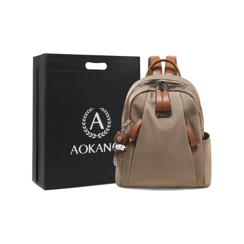 AOKANG Fabric Backpack Commute Bag Canvas Bag Regular Women's Multicolor-6
