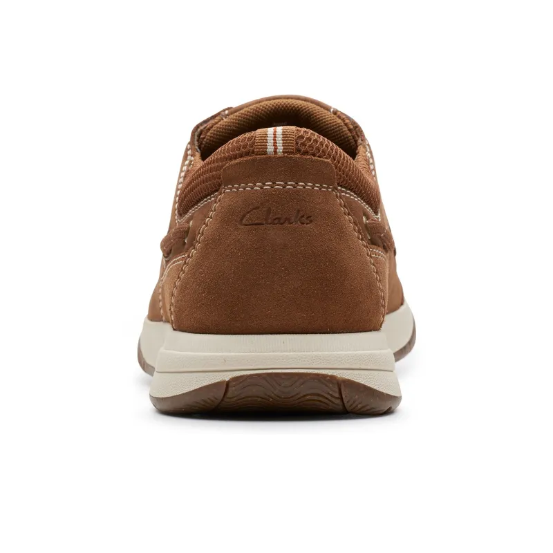 Clarks Casual Shoes Men Low Top Light Umber-2
