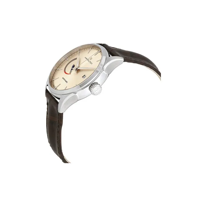 HAMILTON Jazz Series Automatic Mechanical Movement Men's Watch Beige Watch Dial-2