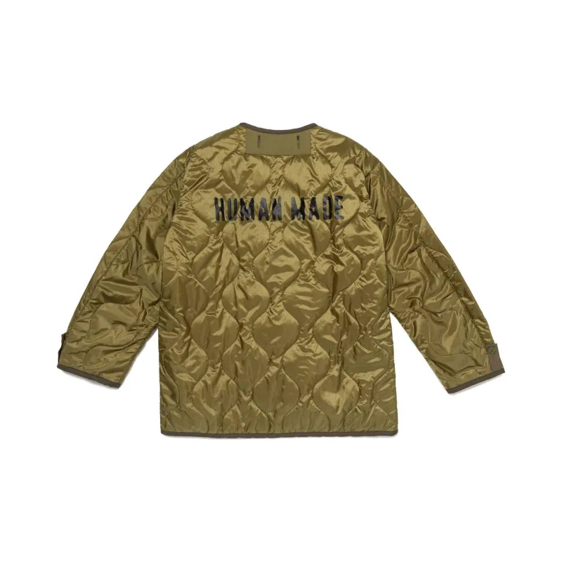 HUMAN MADE SS24 FISHTAIL COAT Coats Unisex Army Green-3