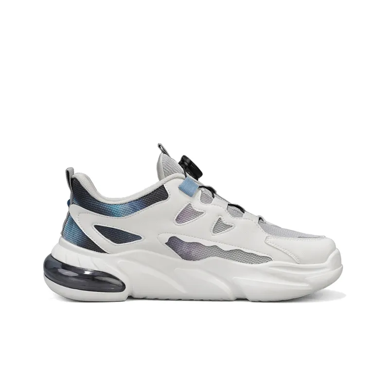 DEERWAY Wear-Resistant Lightweight Height Increasing Low-Top Chunky Sneakers Men's-9