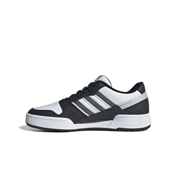 Adidas Originals Team Court 2 Cushioning Wear Resistant Low Top Skateboard Shoes Unisex Black White