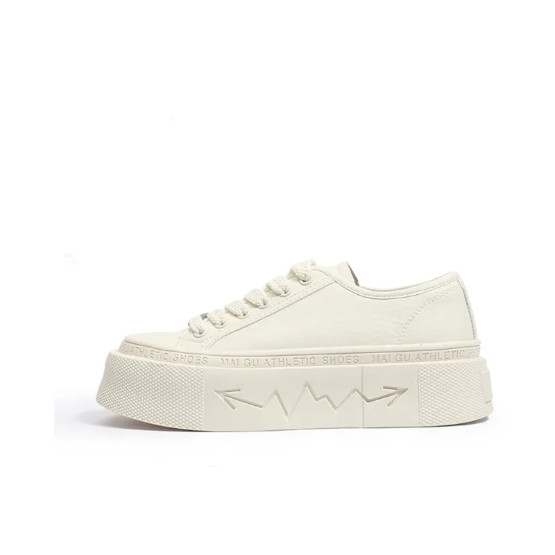 CENTRAL&KITTY Lightweight And Breathable Low-Top Skateboard Shoes Women's-0