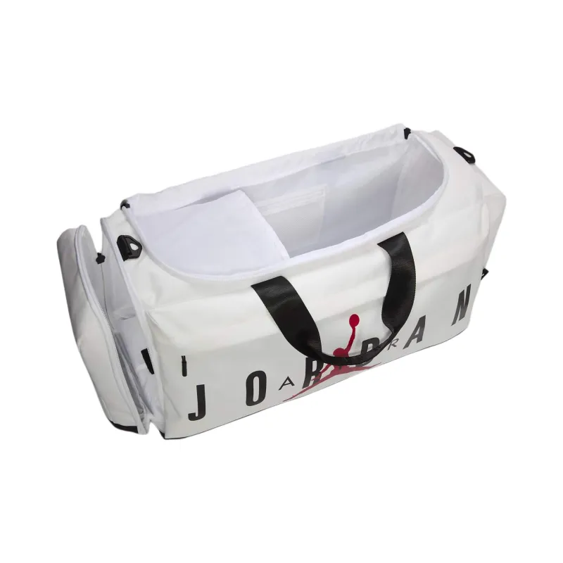 Nike Velocity Duffle 81L Bag White-4