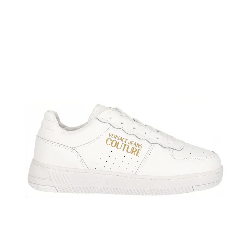 VERSACE JEANS Stylish Skateboarding Shoes Women's White-1