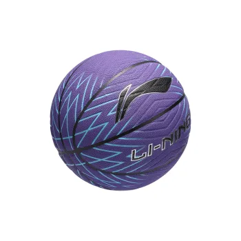 LiNing PU Basketball Purple Size 7 Training Unisex