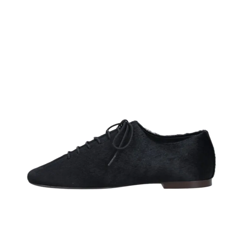 Lemaire Square-toe Pony-hair Loafers-0