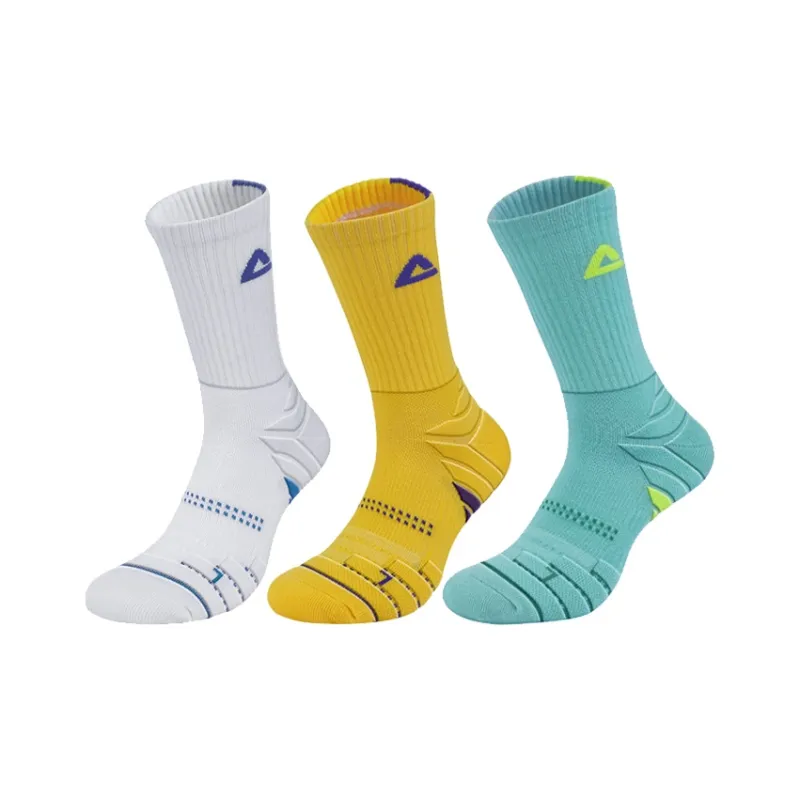 PEAK Basketball Socks Unisex 3 Pack-4