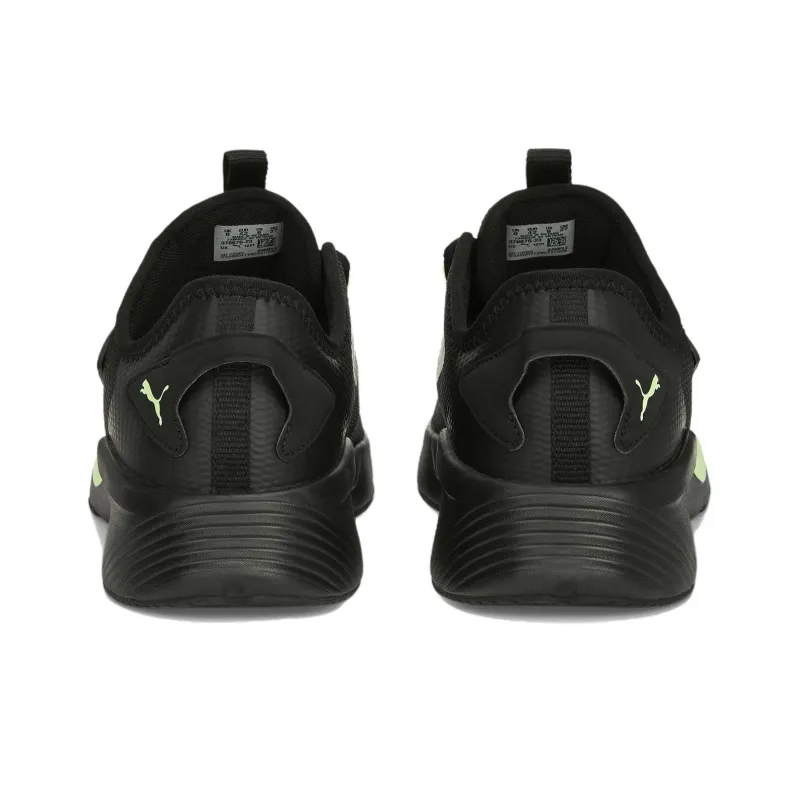 PUMA Retaliate 2 Slip Resistant Low Top Running Shoes Unisex Black Green-4