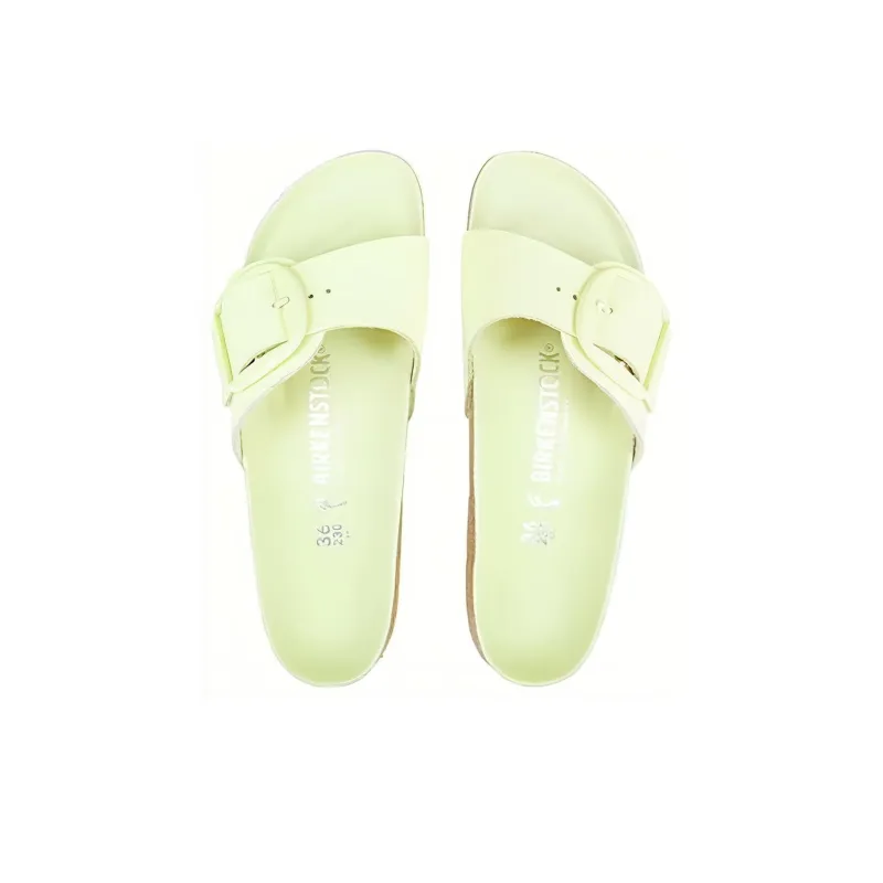 Birkenstock Slide Slippers Women's Light Green-3