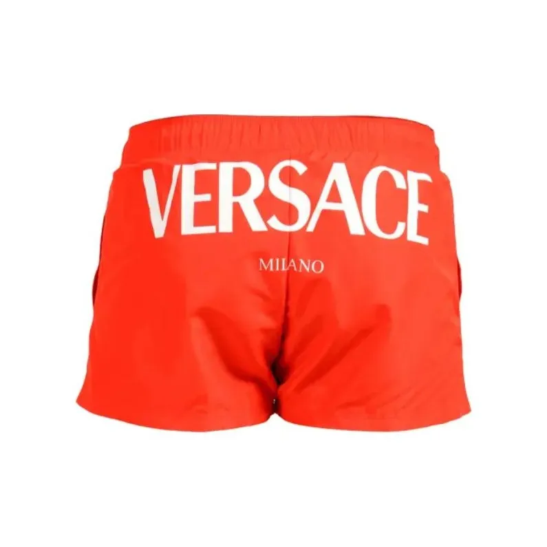 VERSACE Casual Shorts Men's Red-1