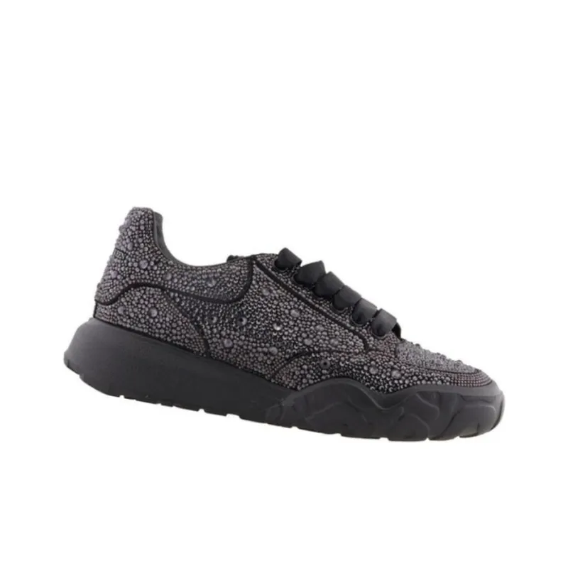 Alexander McQueen Low-Top Casual Shoes Men's Black-1