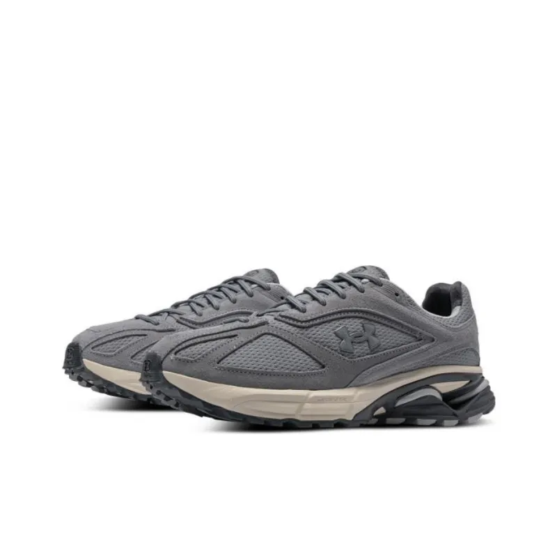 Under Armour HOVR Apparition Low Top Casual Running Shoes Unisex Gray-2