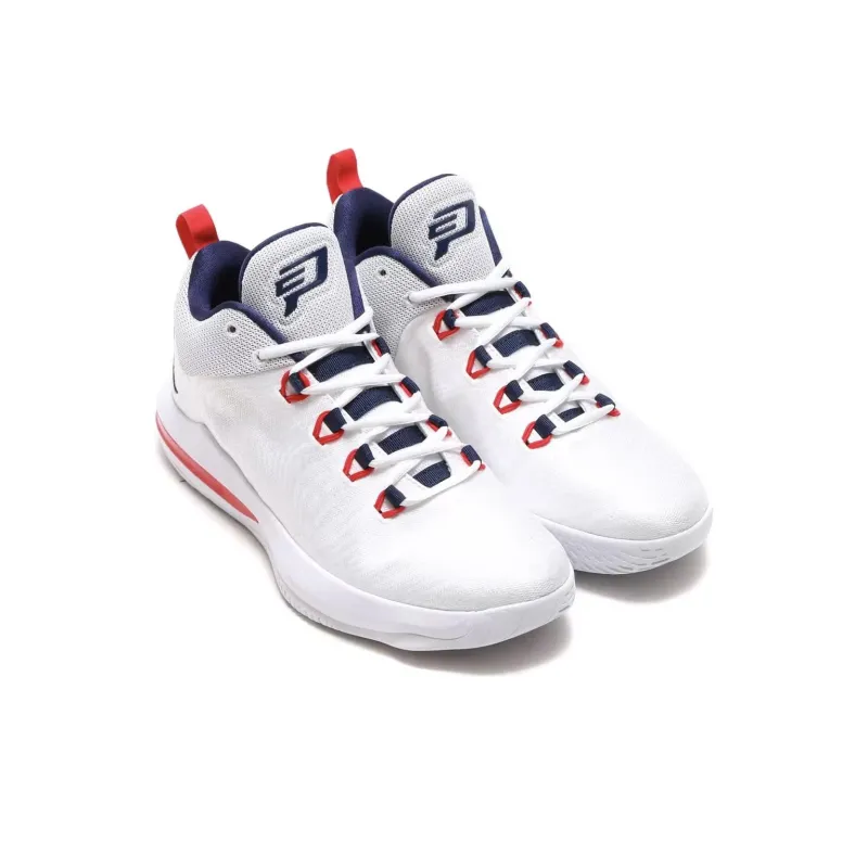 Jordan CP3 10 X AE Paul 10 USA Team Non-slip Lightweight Mid-Top Performance Basketball Shoes Men's White-2