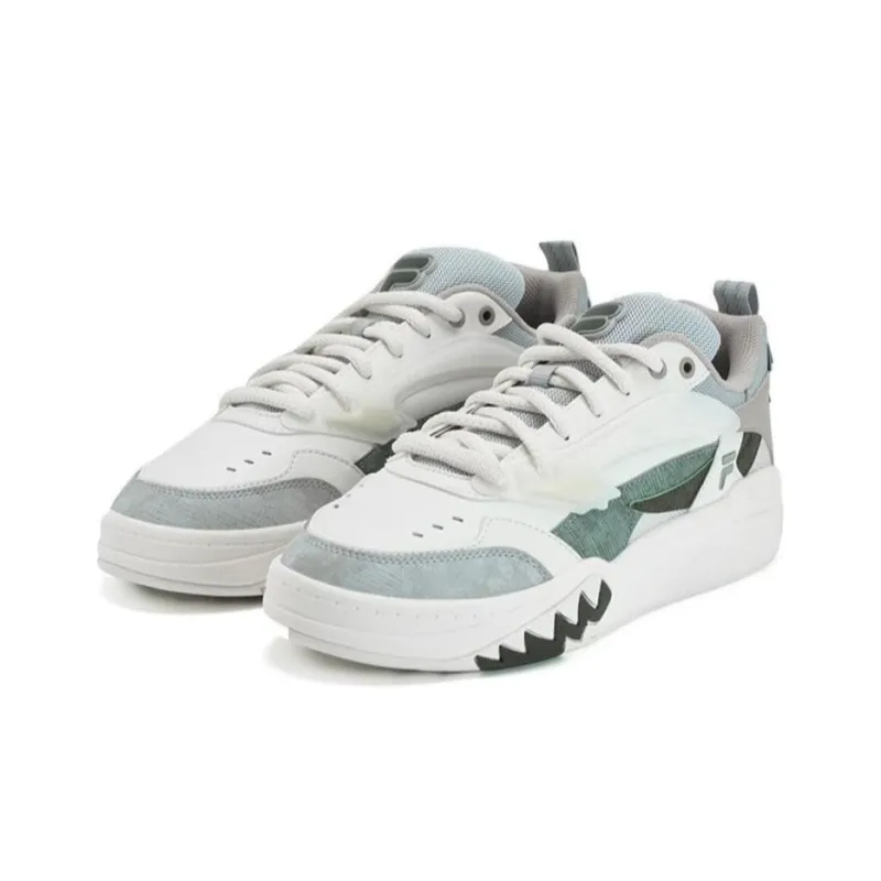 FILA FUSION DESPERADO LOW Cushioning Breathable Low Top Vintage Basketball Shoes Men's-2