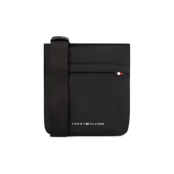 Tommy Hilfiger Polyester Crossbody Bag Medium Size Men's Black