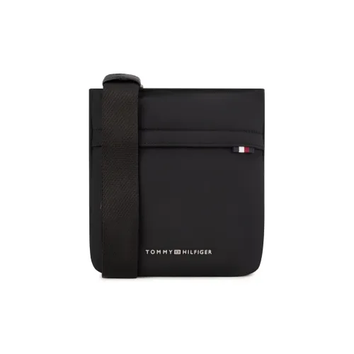 Tommy Hilfiger Polyester Crossbody Bag Medium Size Men's Black