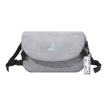 GF Nylon Workwear Bag Cycling Bag Shoulder Bag Crossbody Bag Regular Unisex Gray