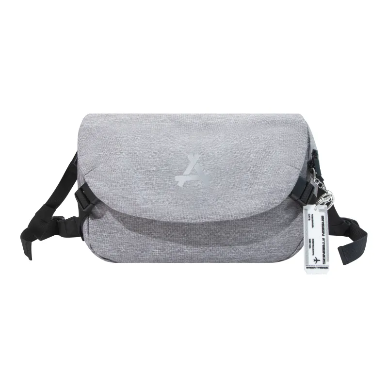 GF Nylon Workwear Bag Cycling Bag Shoulder Bag Crossbody Bag Regular Unisex Gray-0