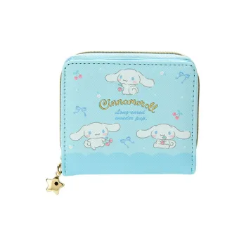 Sanrio Polyurethane Wallet Regular Men's Light Blue