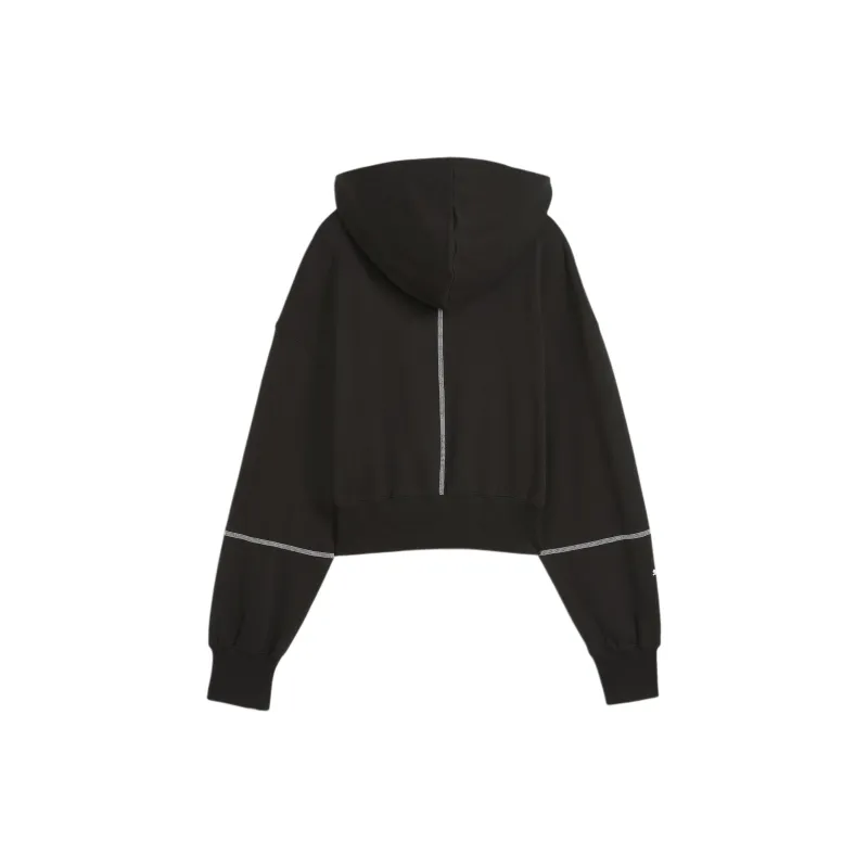 PUMA Bmw M Motorsport Women's Hooded Sweat Jacket-1