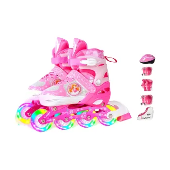 L pard Inline Skates Roller Skating Kids' Size Adjustable