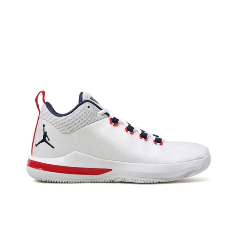 Jordan CP3 10 X AE Paul 10 USA Team Non-slip Lightweight Mid-Top Performance Basketball Shoes Men's White-1