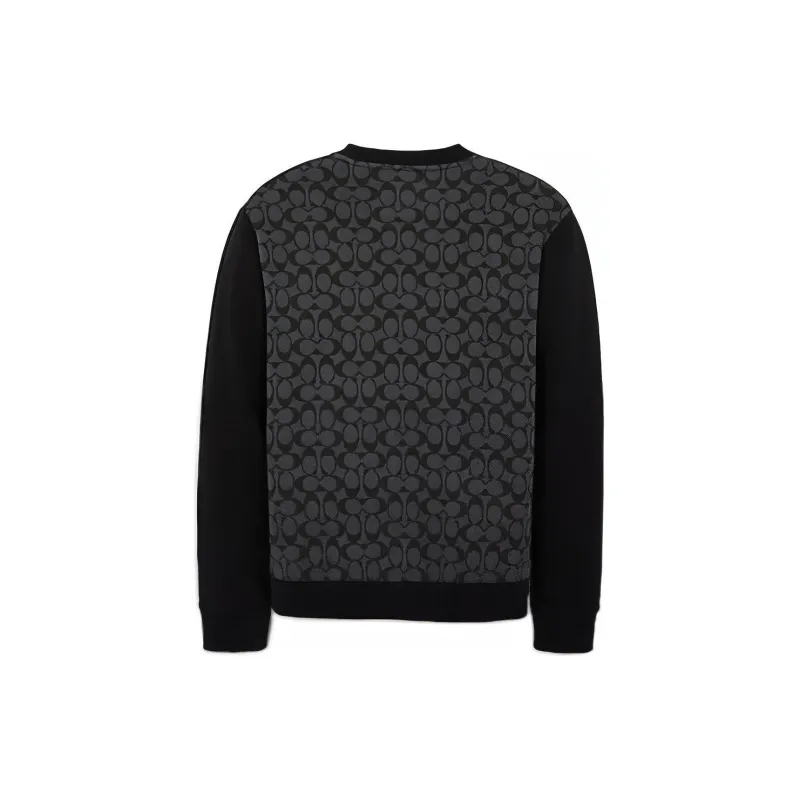 COACH Sweatshirts Men Black-1