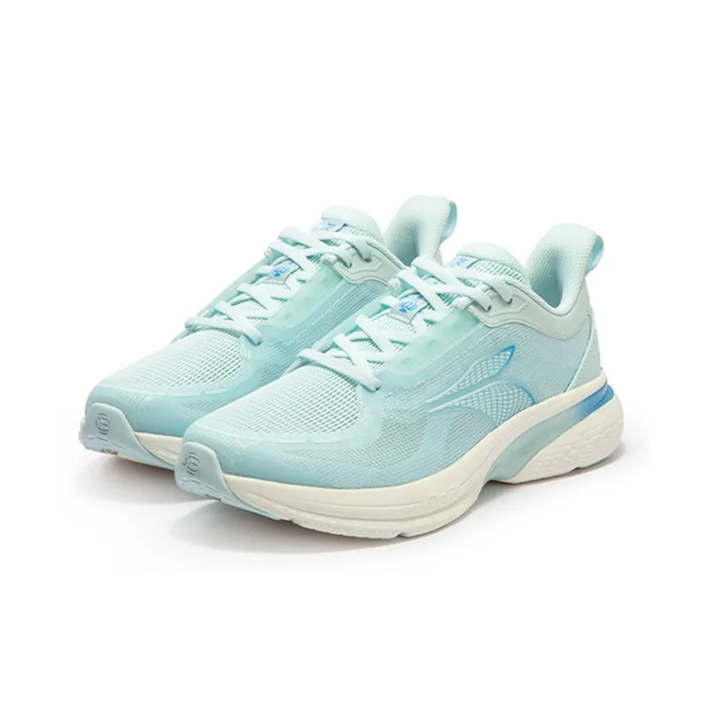 361° Running Shoes Men Low Top Sheer Blue/Feather White-2