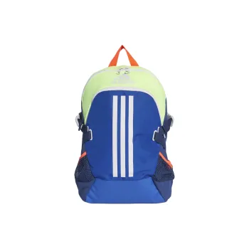Adidas Polyester Backpack Regular Unisex Royal Blue With Signal Green Accents