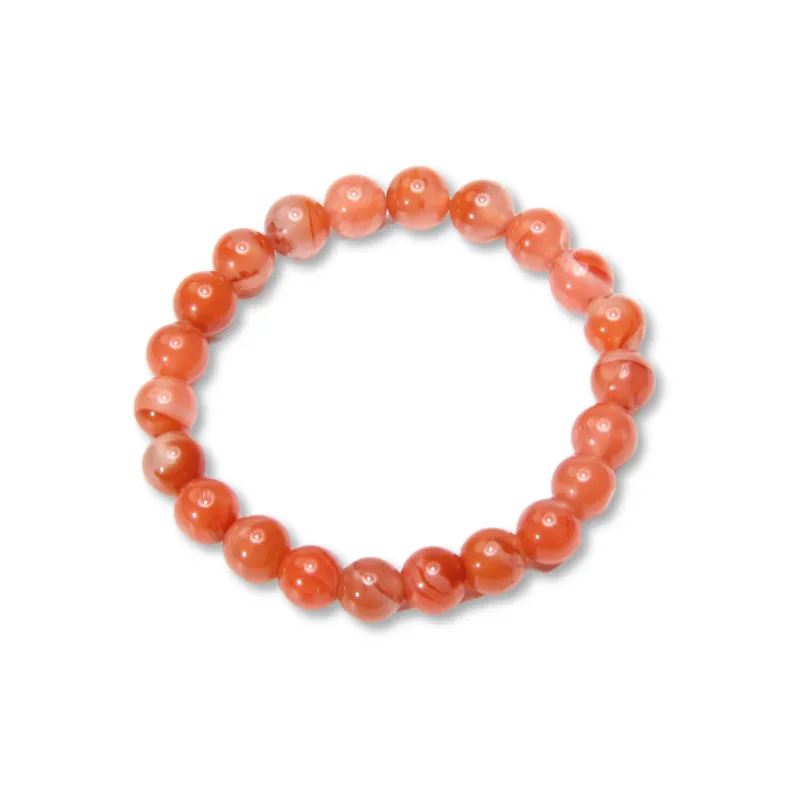 Xiangyan Southern Red Agate Fine Jade Bracelets Unisex-0
