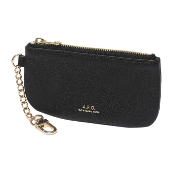 A.P.C Cow Leather Wallet Women's Black
