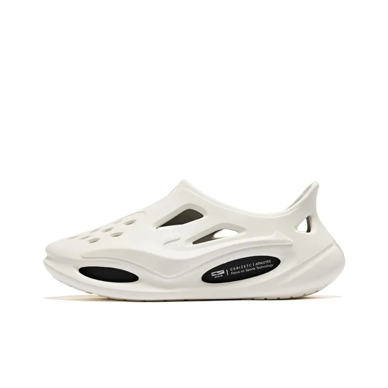 Erke Infinite Lite Beach Sandals Men's Black White-0