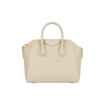 GIVENCHY Antigona Grained Calfskin Shoulder Bag Crossbody Bag Handbag Mini Women's Natural Beige