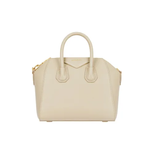 GIVENCHY Antigona Grained Calfskin Shoulder Bag Crossbody Bag Handbag Mini Women's Natural Beige