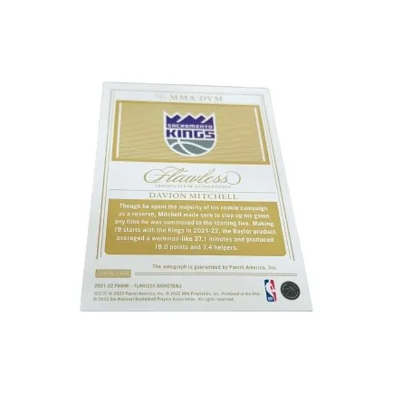 PANINI 21 22 King Davion Mitchell Basketball Card Product Access Sports Cards-9