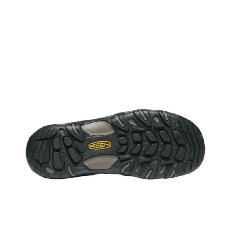 KEEN Cushioning Wear Resistant Low Top Outdoor Shoes Men's Green Gray-4