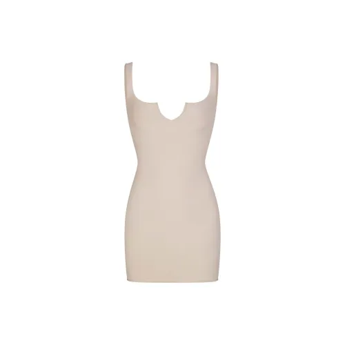 Skims Slip Dresses Women's STONE/Stone Color