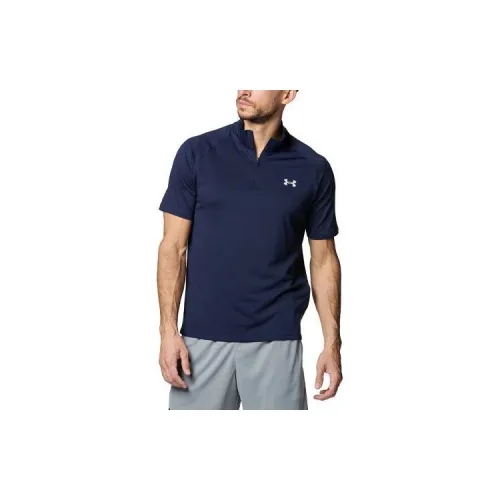 Under Armour Tech T-Shirts Men Marine Blue