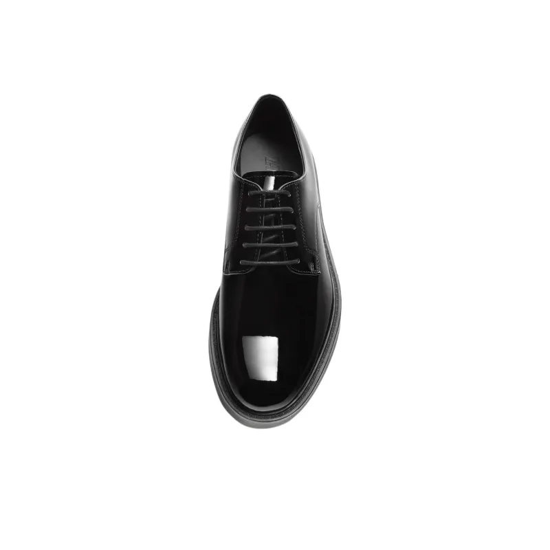 ZARA Dress Shoes Men Low-Top Black-2