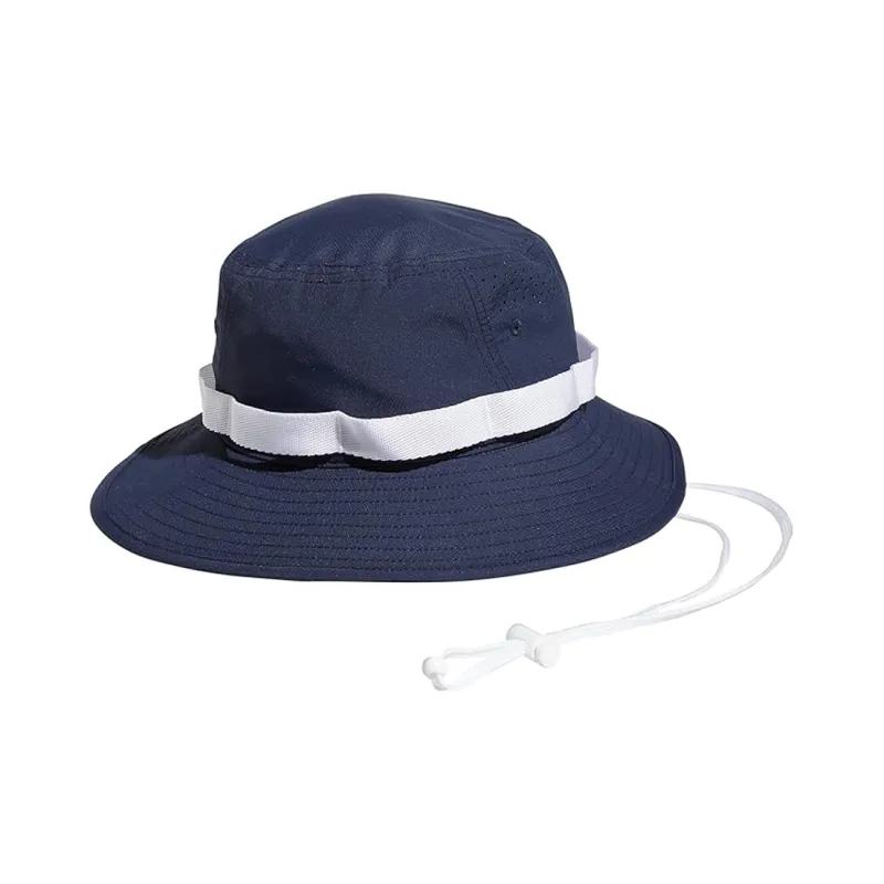 Adidas Polyester Bucket Hats Men's Blue-1