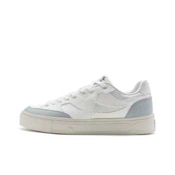 XTEP Maxx se Durable Breathable Low Top Skateboard Shoes Men's White Gray