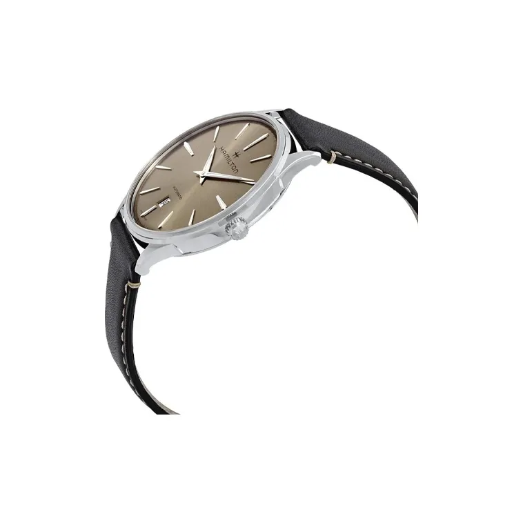 HAMILTON Automatic Mechanical Movement Men's Watches Watch 40mm Beige Watch Dial H38525721-4