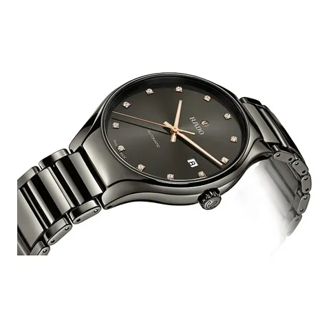 RADO Realme Collection Automatic Mechanical Movement Men's Watch 40mm Gray Dial Ceramic Watch Case Ceramic Strap-1