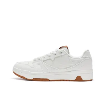 XTEP MAXX LITE Slip Resistant Low Top Skateboard Shoes Women's White